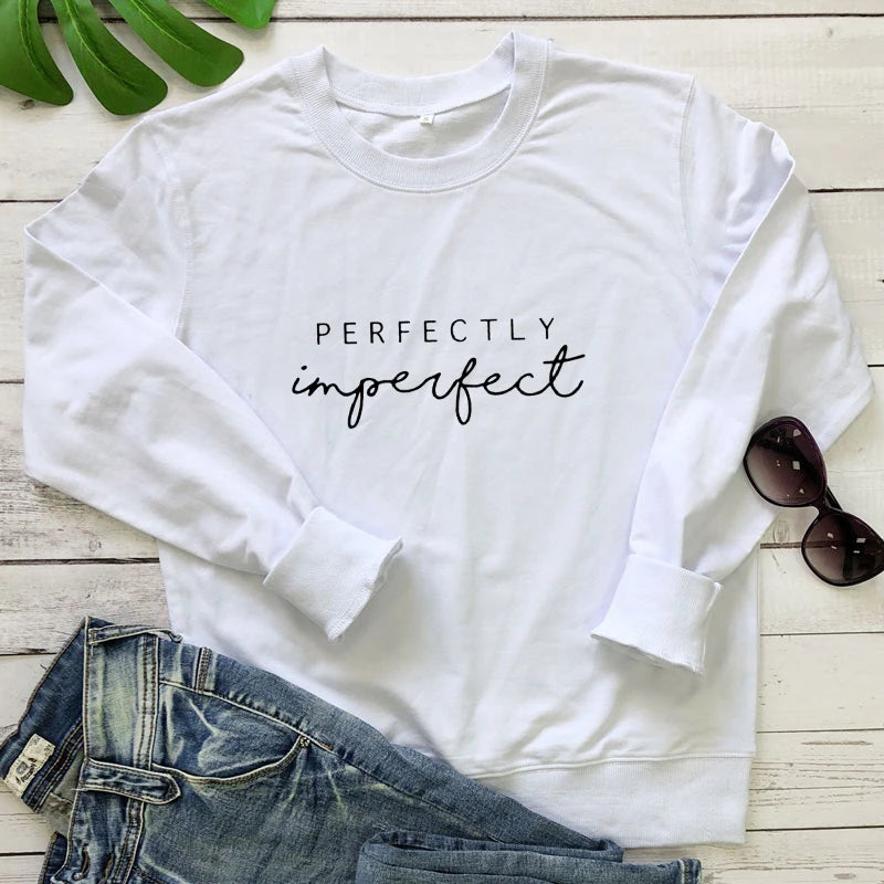 Perfectly Imperfect 100% Cotton Sweatshirt