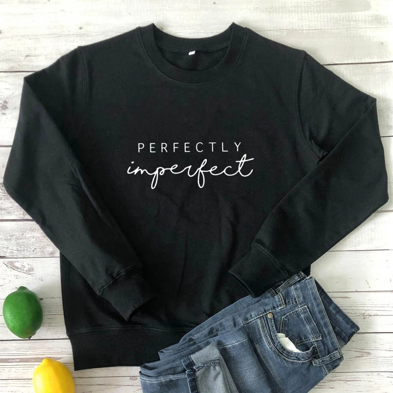 Perfectly Imperfect 100% Cotton Sweatshirt