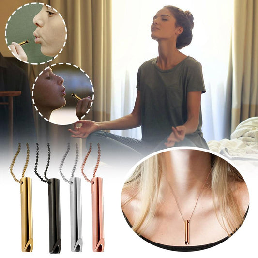 Breathing Necklace Adjustable Breathing Relieve