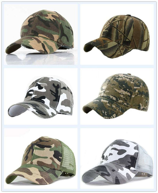 Camouflage baseball cap