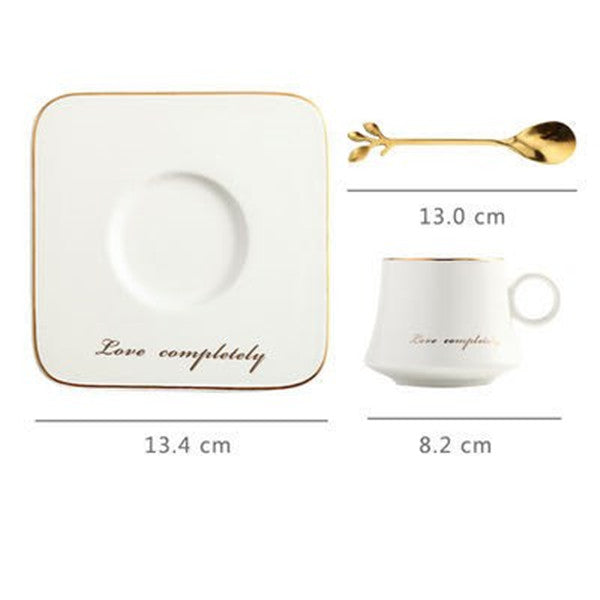 Light Luxury Gold Afternoon Tea Set