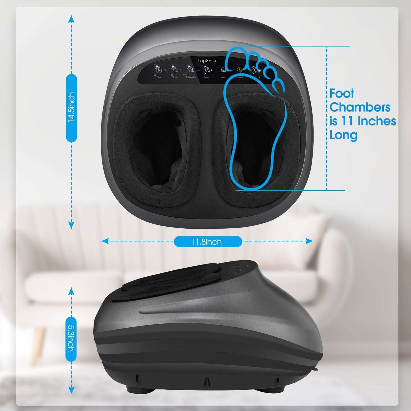 Foot Massager Machine with Heat and Massage
