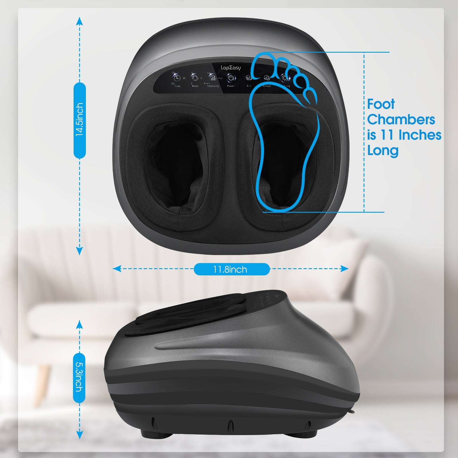 Foot Massager Machine with Heat and Massage