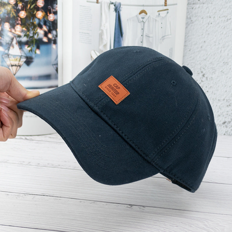 Simple Cotton Soft Top Baseball Hat