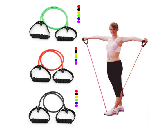 Latex Resistance Bands Exercise