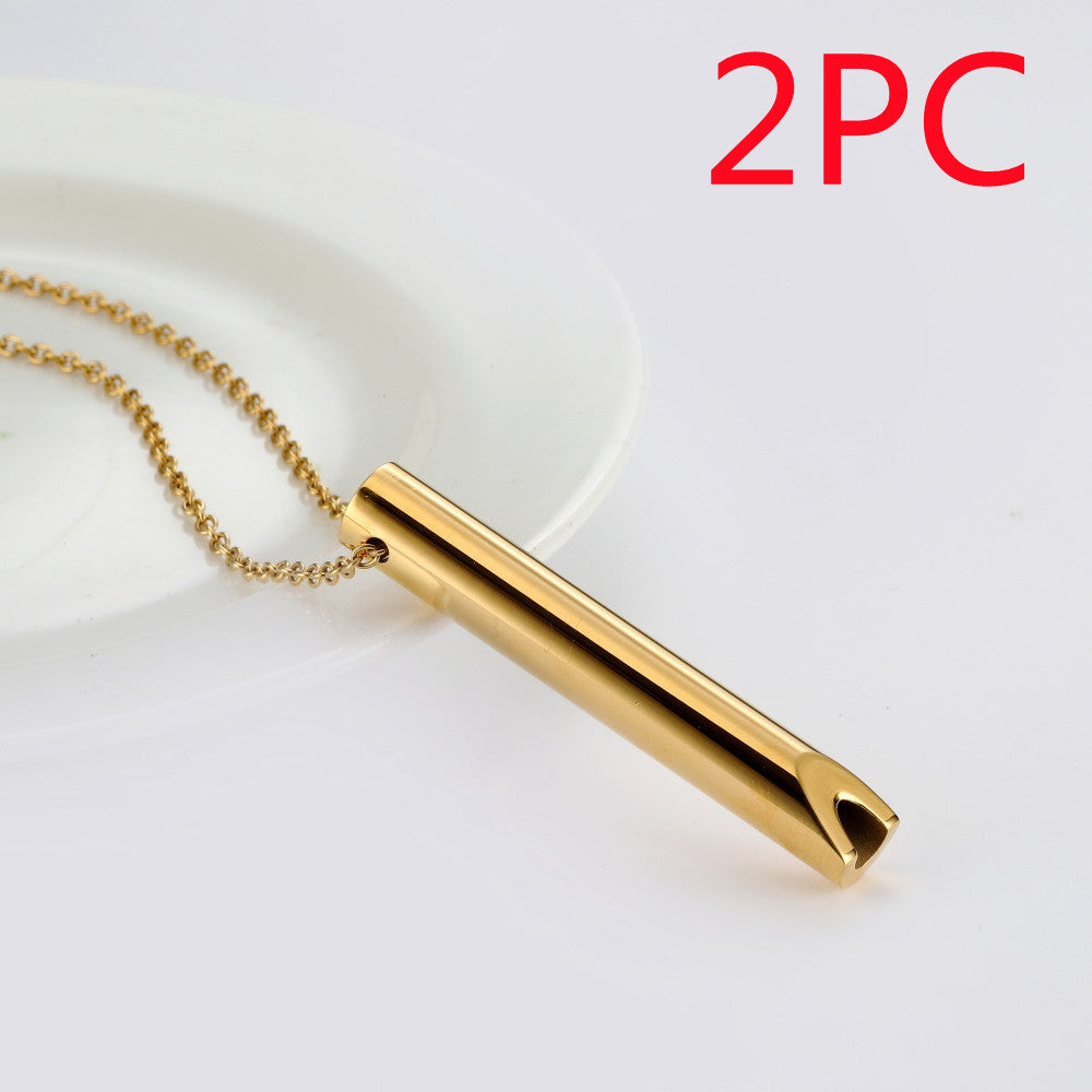Breathing Necklace Adjustable Breathing Relieve