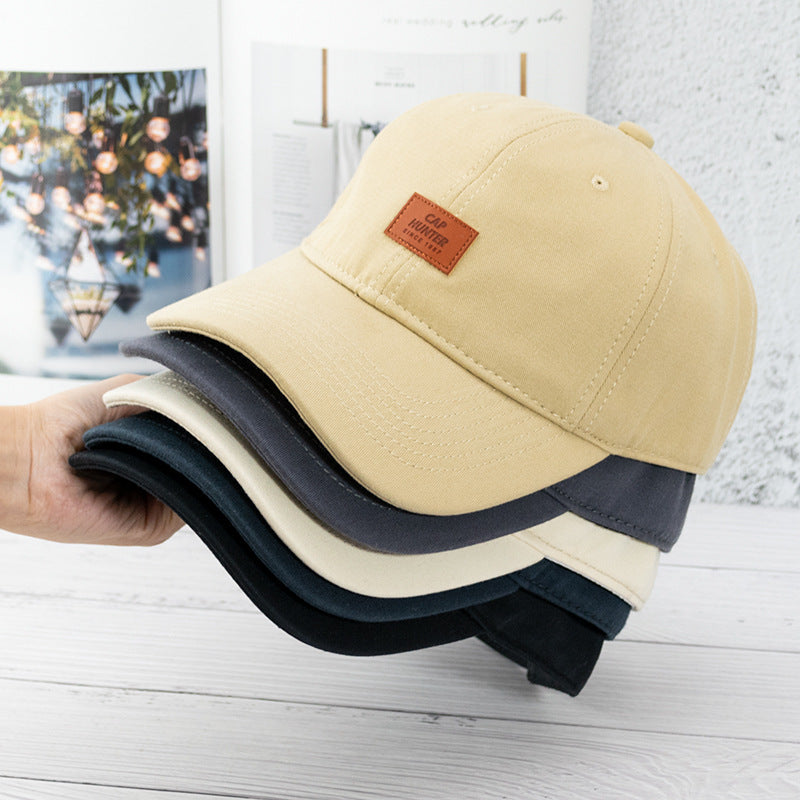 Simple Cotton Soft Top Baseball Hat