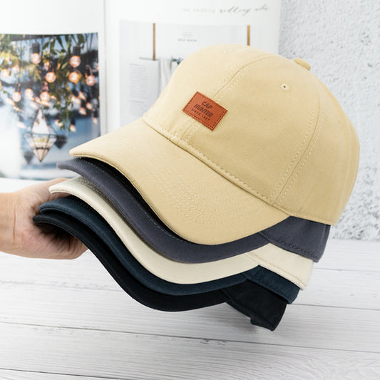 Simple Cotton Soft Top Baseball Hat