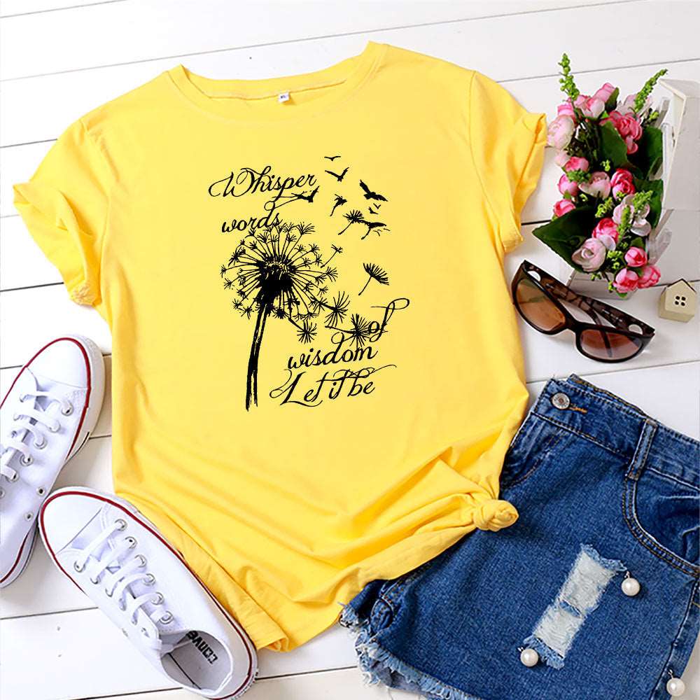 Dandelion T-shirt Women
