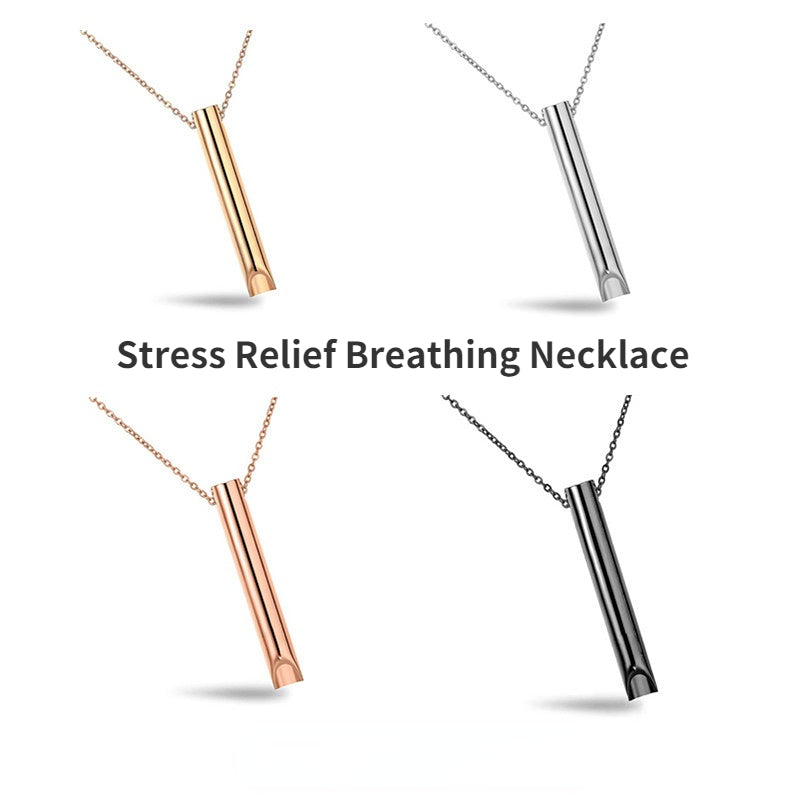Breathing Necklace Adjustable Breathing Relieve