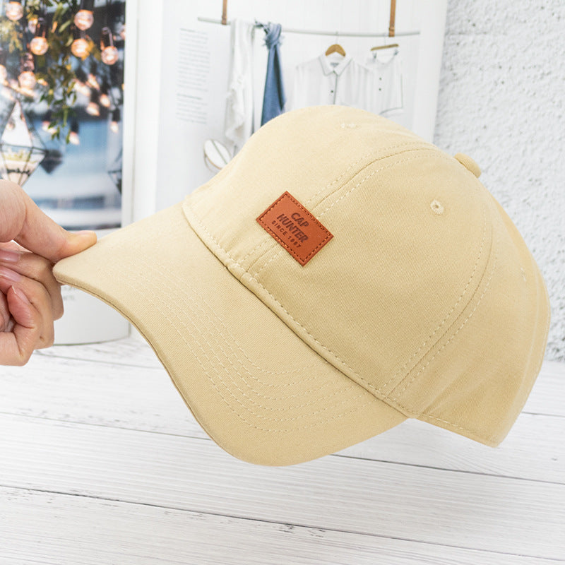 Simple Cotton Soft Top Baseball Hat