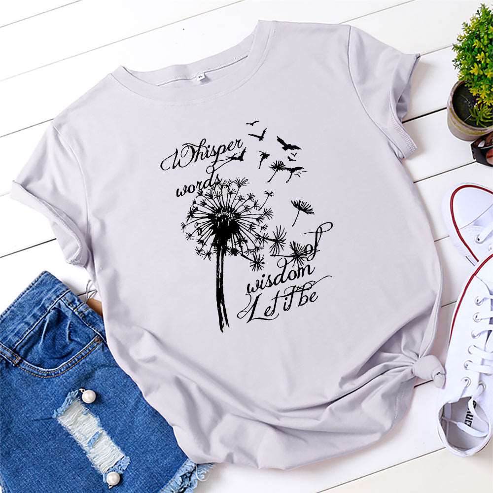 Dandelion T-shirt Women