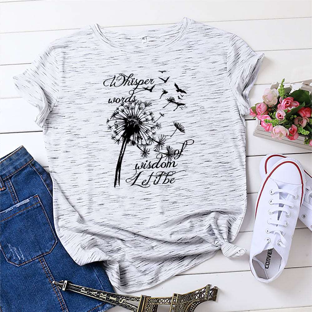 Dandelion T-shirt Women