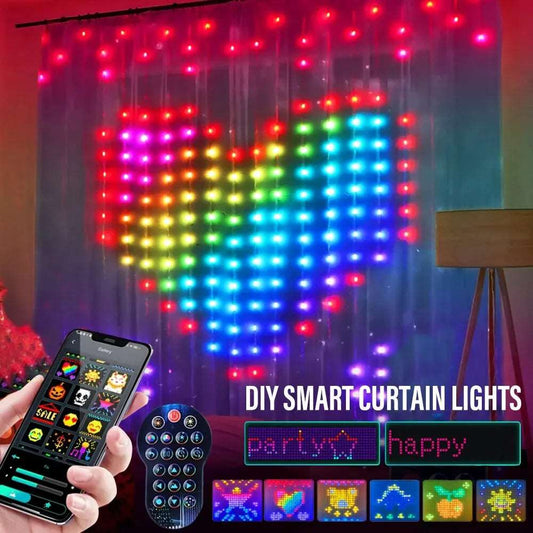 Curtain String Lights Bluetooth APP Control