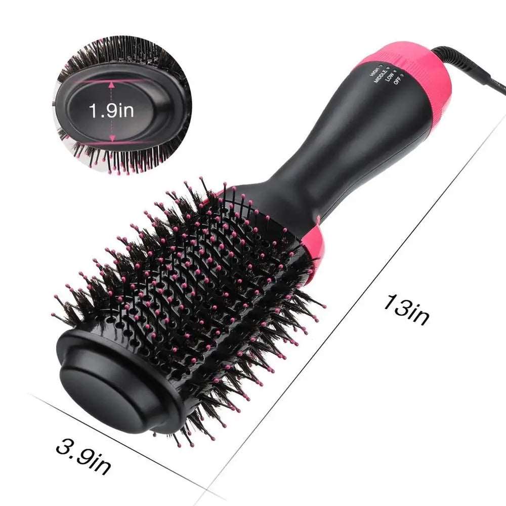 Hair Dryer & Electric Hair Straighter Comb 3 in 1 Multifunction