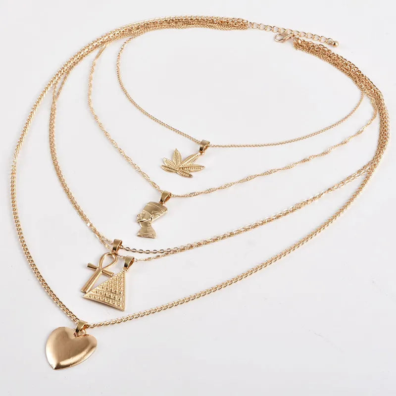Multilayer Necklace Set