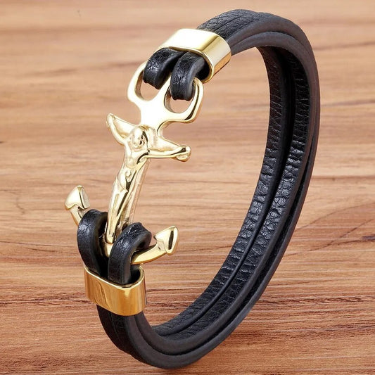 Multi-layer Stitching Bracelet Bangle