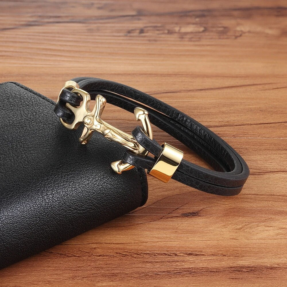 Multi-layer Stitching Bracelet Bangle