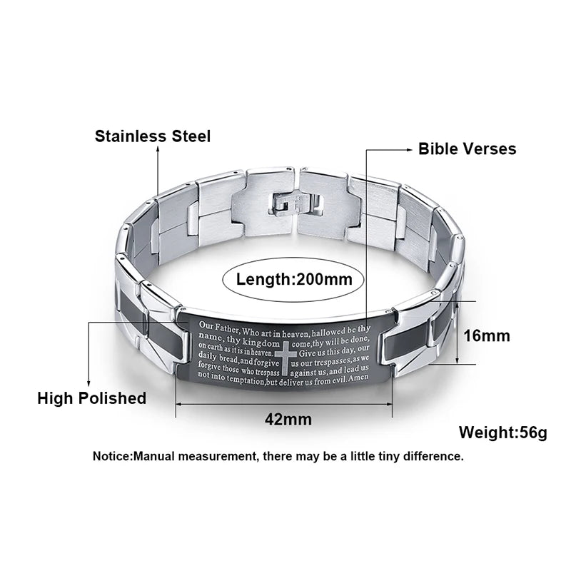 Men's Bracelets Stainless Steel Link Chain