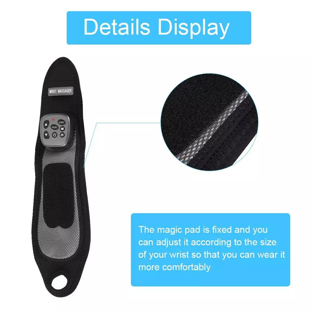 Multi-Function Heated Wristband With Air Pockets