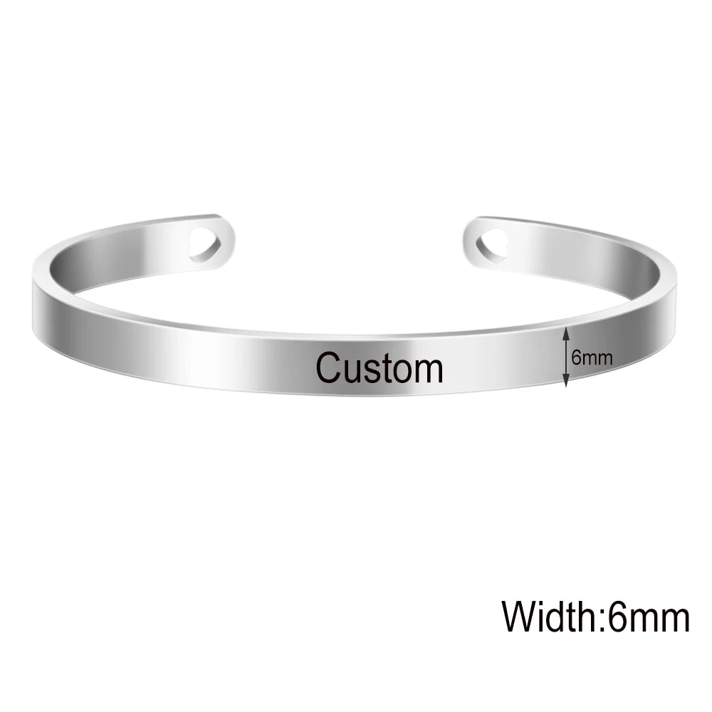 Stainless Steel 6mm Bangle