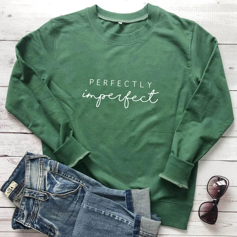 Perfectly Imperfect 100% Cotton Sweatshirt