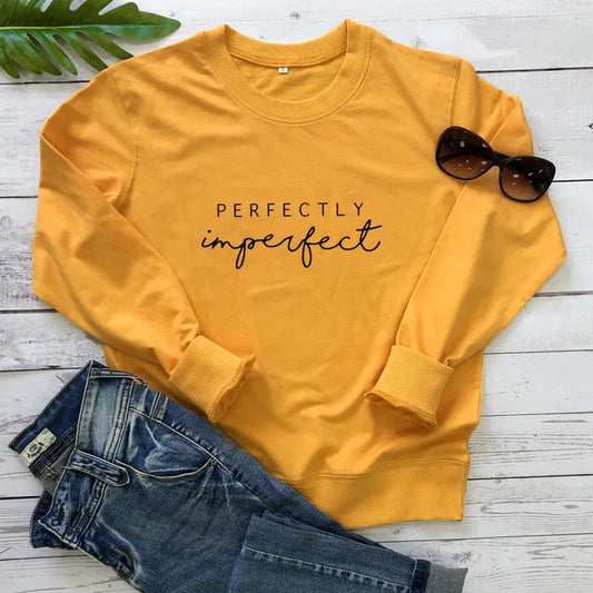 Perfectly Imperfect 100% Cotton Sweatshirt