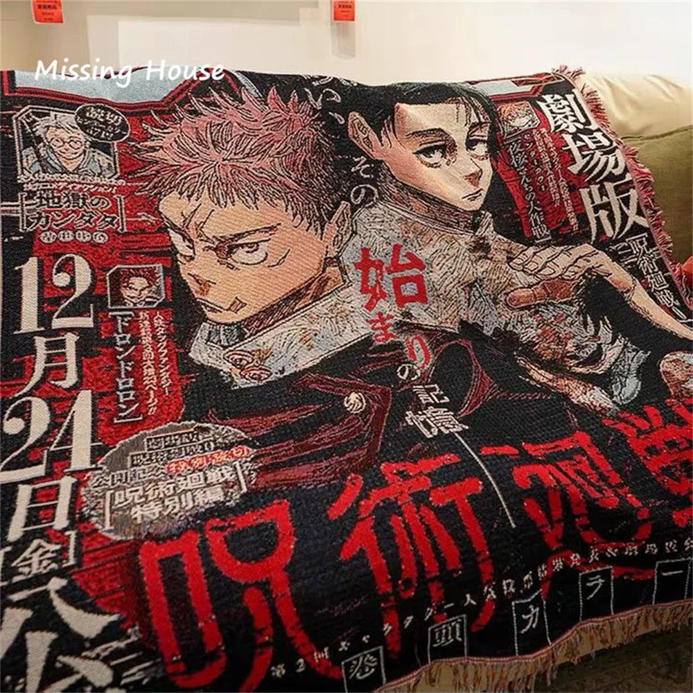 Jujutsu Kaisen Anime Woven Blanket