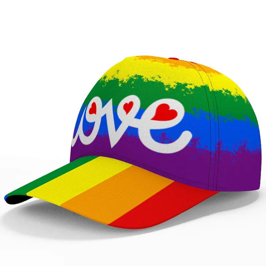 Rainbow Baseball Cap