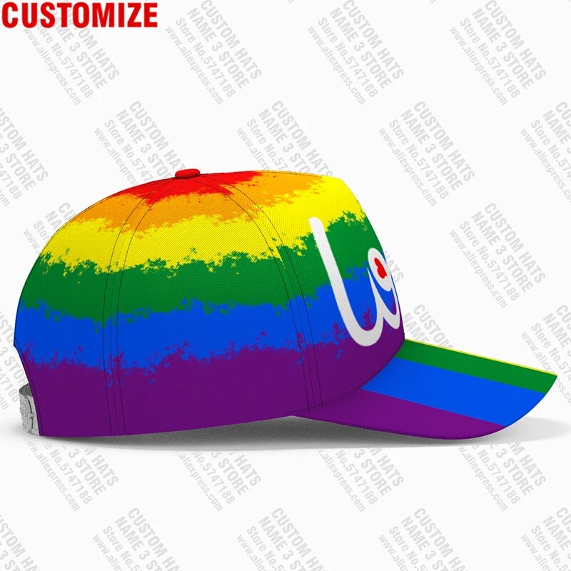 Rainbow Baseball Cap