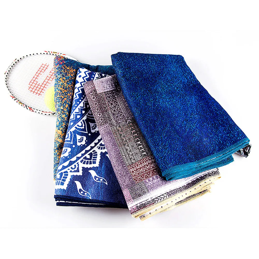 Printed Natural Rubber Yoga Mat