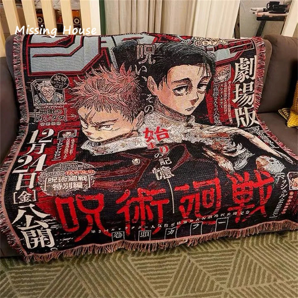 Jujutsu Kaisen Anime Woven Blanket