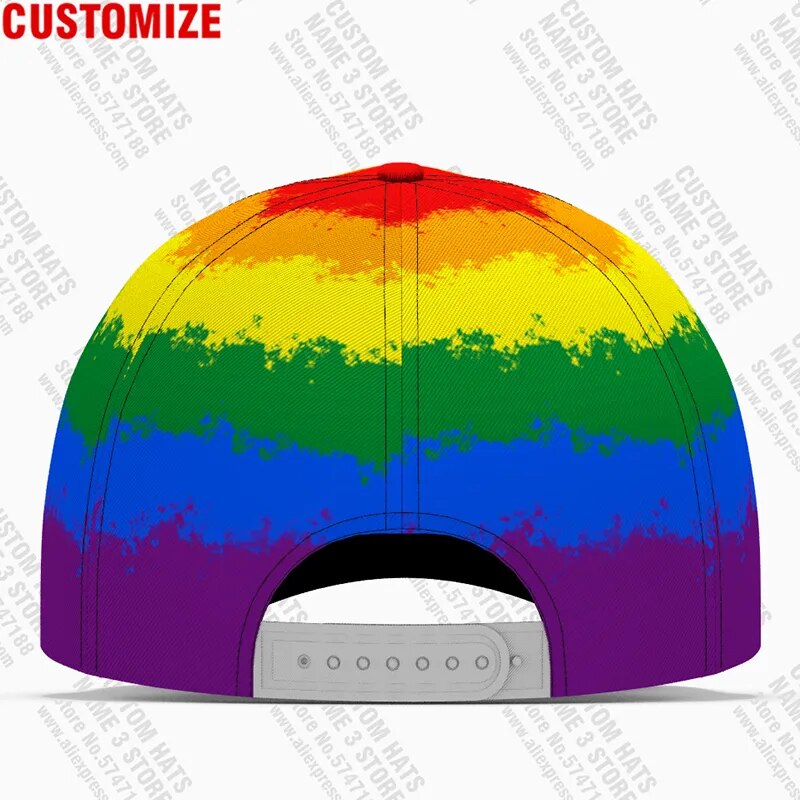 Rainbow Baseball Cap