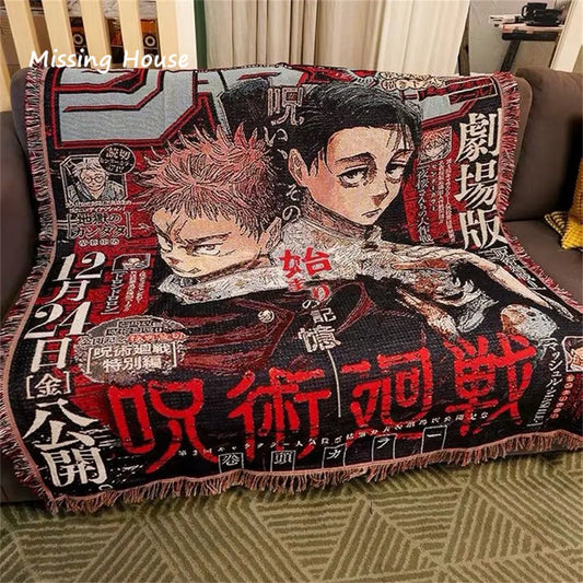 Jujutsu Kaisen Anime Woven Blanket
