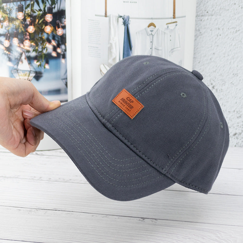 Simple Cotton Soft Top Baseball Hat